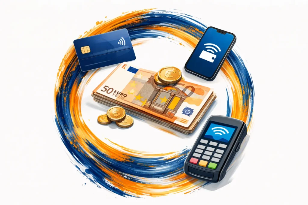 Convivencia de medios de pago en retail: efectivo, tarjeta, móvil y TPV en un entorno híbrido de cobro