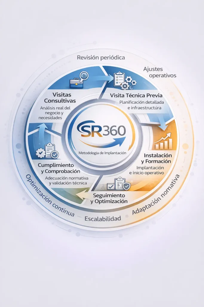 Evolución continua y escalabilidad en metodología SR360 de implantación retail