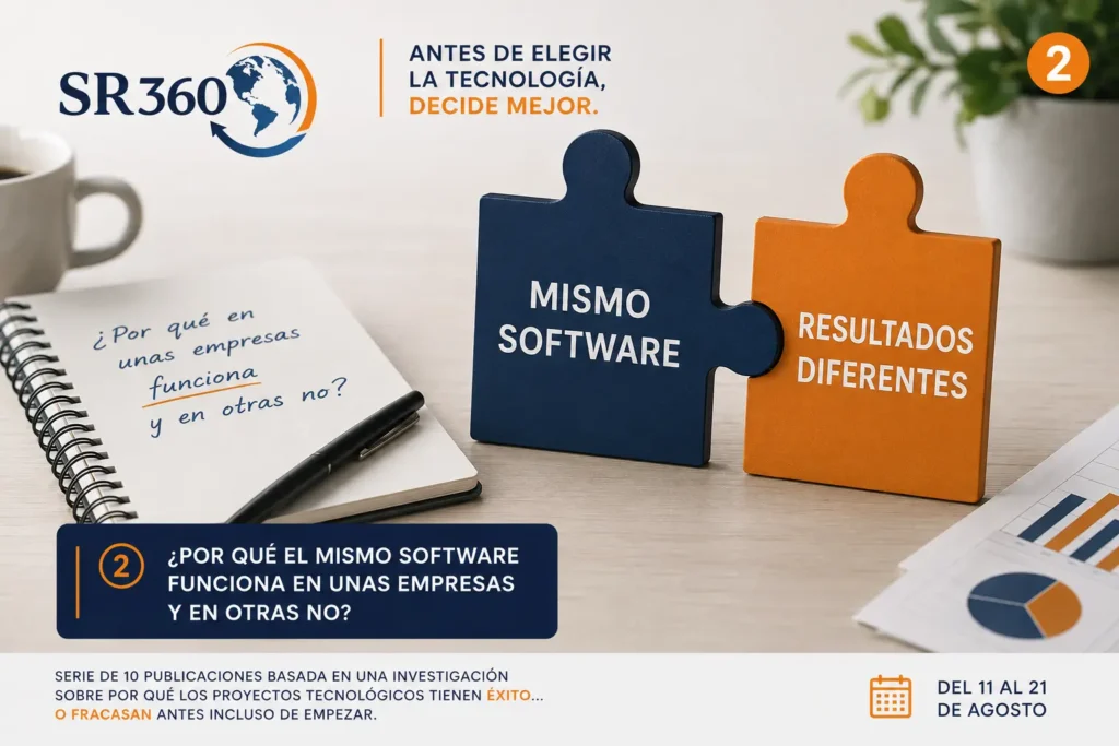 Por qué el mismo software produce resultados diferentes en distintas empresas